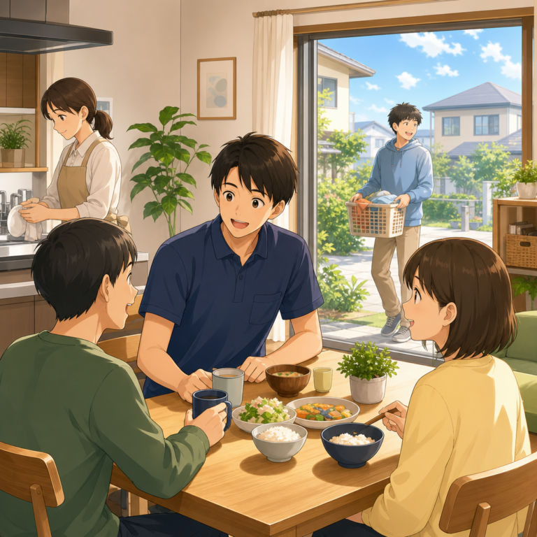 毎日の声かけから育つ生活支援と自立の住まい