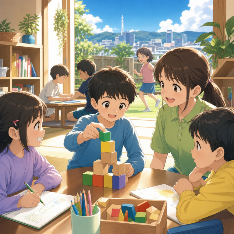 浜松の児童支援で放課後に育つ小さな選択と自信