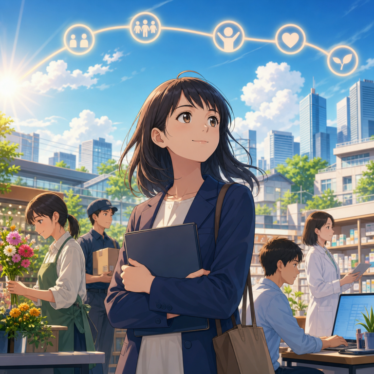 働くことを通して育つ自信と社会への手応え