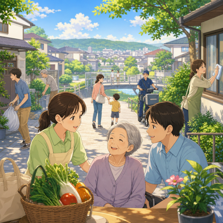 生活支援が支える小さな選択と地域の暮らし